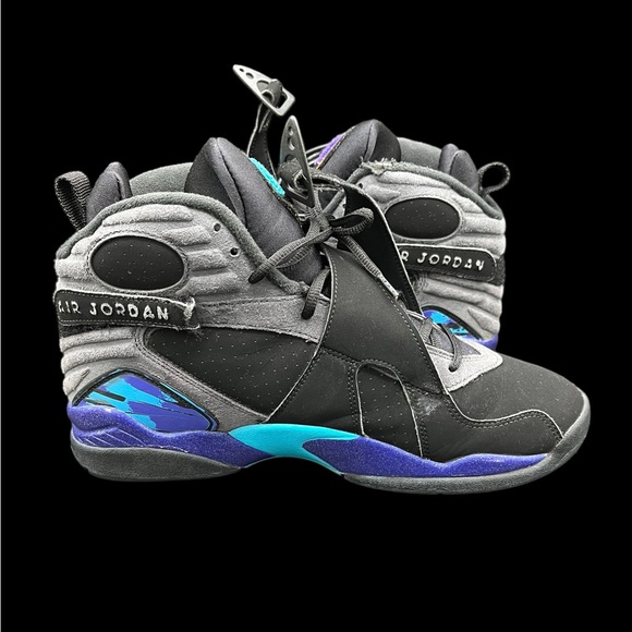Nike Air Jordan 8 Retro Aqua Mens size 9.5 - Picture 2 of 11